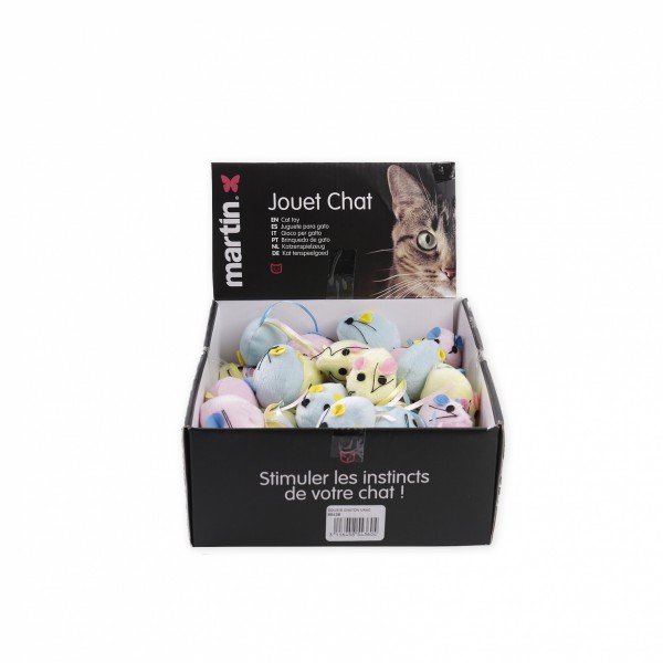 JOUET pour chaton LOT de 48 SOURIS MARTIN SELLIER