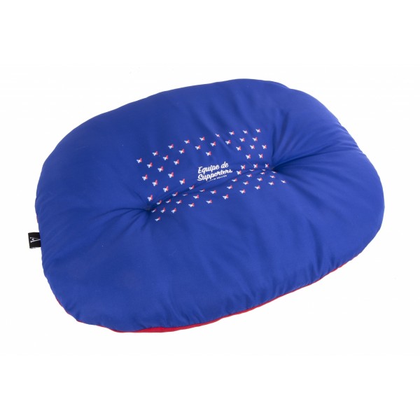 COUSSIN pour chien BLEU BLANC ROUGE SUPPORTERS Collection FRENCHY MARTIN SELLIER