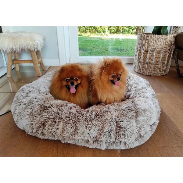 COUSSIN POILU pour chien et chat couleur beige BOBBY