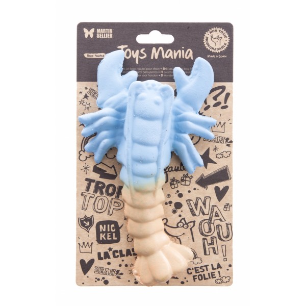 JOUET pour chien Collection ETE HOMARD bleu MARTIN SELLIER