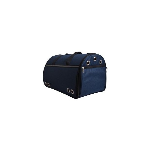 SAC DE TRANSPORT pour chien couleur bleu WEEK END BOBBY