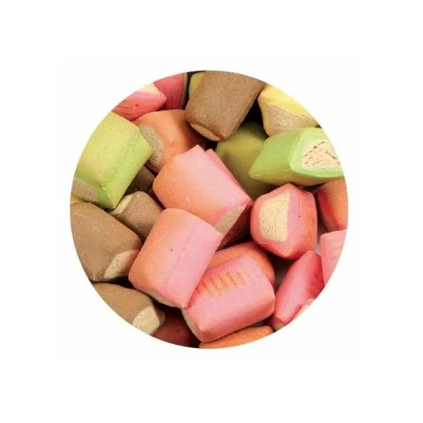 FRIANDISES pour chien BISCUITS FOURRES BONBON MIX 10 kg FLAMINGO