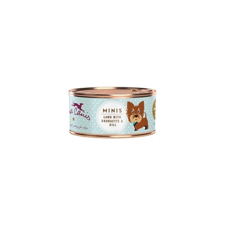 LOT DE 18 Patée pour Chien MINI GRAIN FREE à l'AGNEAU 100g TERRA CANIS