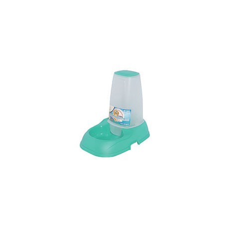 Distributeur d’eau 1,5 litre pour chiens et chats vert VIVOG