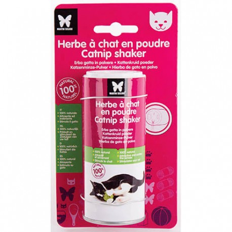 HERBE A CHAT pour chat en poudre 15g MARTIN SELLIER