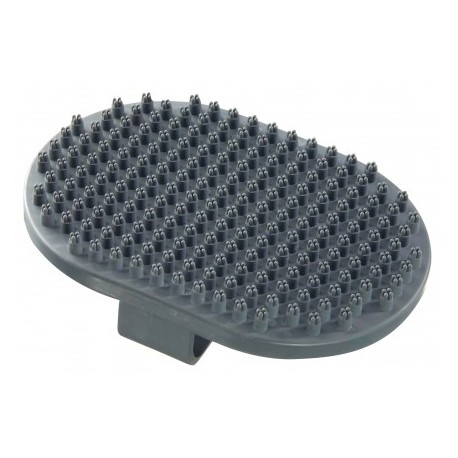 Brosse en caoutchouc à gros picots pour chien ou chat IDEAL DOG