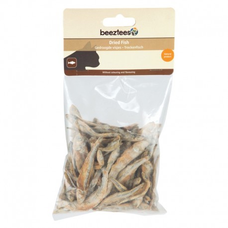 Sachet de 100 g de friandises de poissons séchés pour chat BEEZTEES