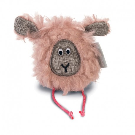 Peluche MOUTON ROSE pour chat BEEZTEES