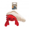 Peluche de fouille CRABE ET COQUILLAGE pour chien BEEZTEES