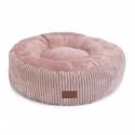 Coussin pour chien ou chat VELOURS CÔTELE rose DESIGNED BY LOTTE