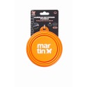 GAMELLE de voyage pour chien ou chat orange MARTIN SELLIER