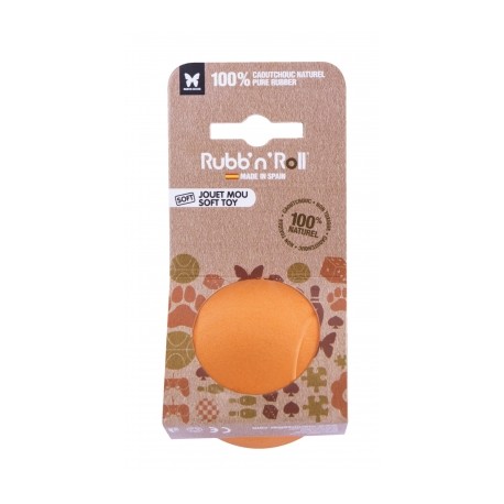 Balles de tennis pour chien orange