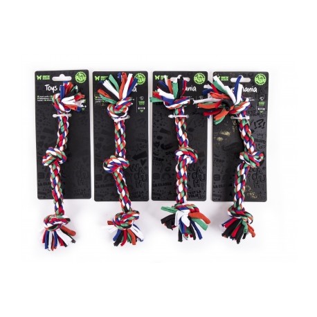 Jouets pour petits chien et chiots LOT de 4 cordes 3 nœuds MARTIN SELLIER