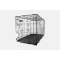 Cage de transport pliante longueur 47,5cm  pour chien en métal VIVOG