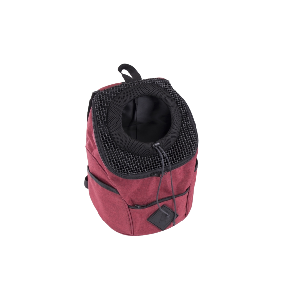 Sac central rouge pour chien et chat  Collection Croisette MARTIN SELLIER