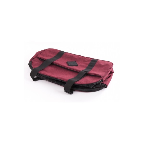 Sac de transport rouge pour chien et chat Collection Croisette Martin Sellier