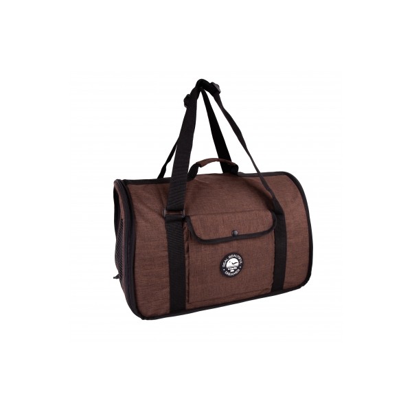 Sac de transport tunnel pour chien et chat Marron Collection Real Dreamer MARTIN SELLIER