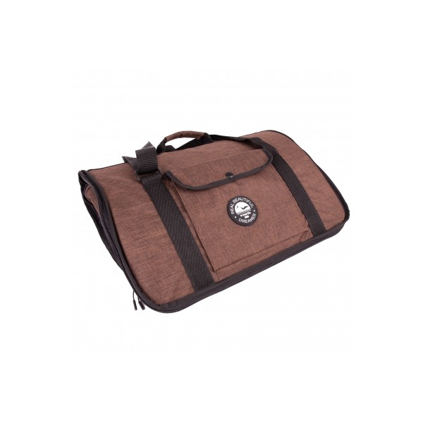 Sac de transport tunnel pour chien et chat Marron Collection Real Dreamer MARTIN SELLIER