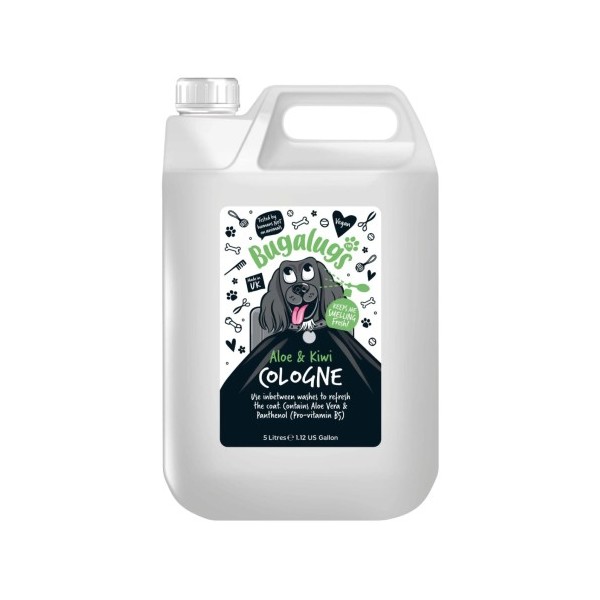 Parfum spray pour chien désodorisant de Cologne ALOE & KIWI BUGALUGS