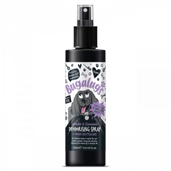 Spray déodorant pour chien LAVANDE & CAMOMILLE BUGALUGS