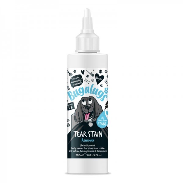 Lotion nettoyant des yeux pour chien TEAR STAIN REMOVER BUGALUGS