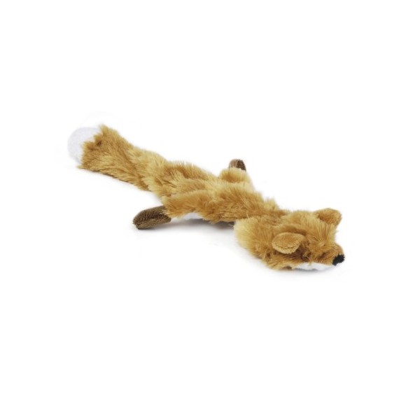 JOUET pour chien Peluche RENARD beige sonore BEEZTEES