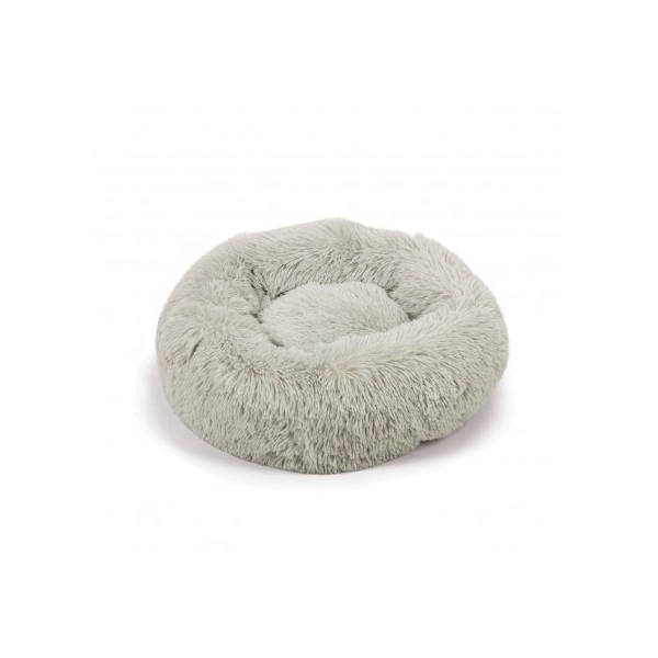 Coussin douillet grande épaisseur gris clair pour chien BEEZTEES