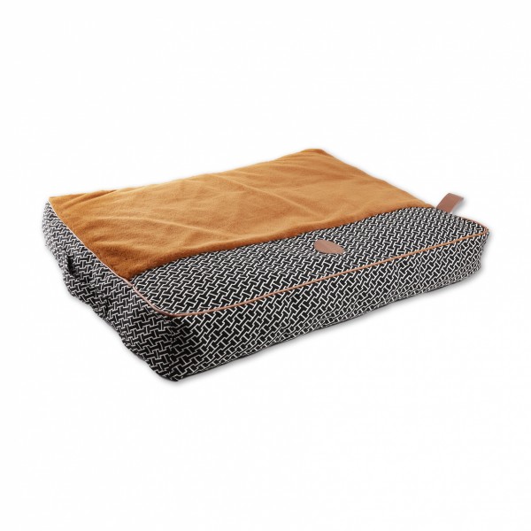 Coussin pour chien et chat Collection Avenue Montaigne déhoussable couleur Marron MARTIN SELLIER