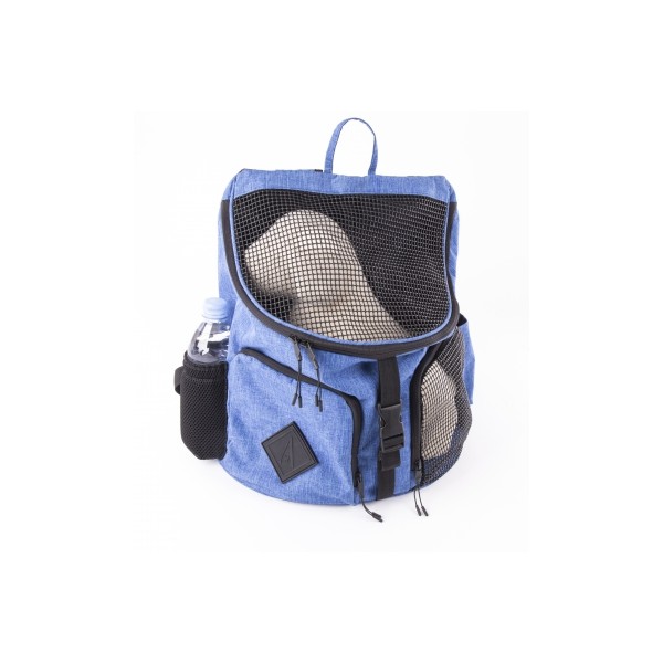 Sac à dos bleu pour chien et chat collection CROISETTE MARTIN SELLIER