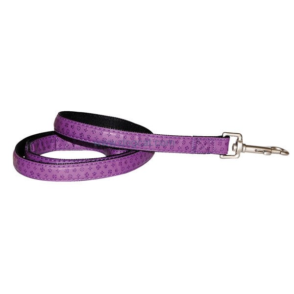 copy of Laisse en cuir blanc Glacon pour chien VIVOG