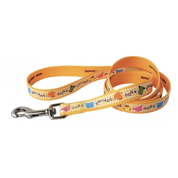 Laisse pour chien fantaisie jaune collection CIRCUS VIVOG