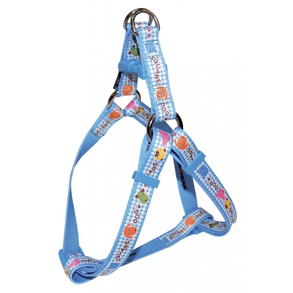 Harnais pour chien bleu collection CIRCUS VIVOG