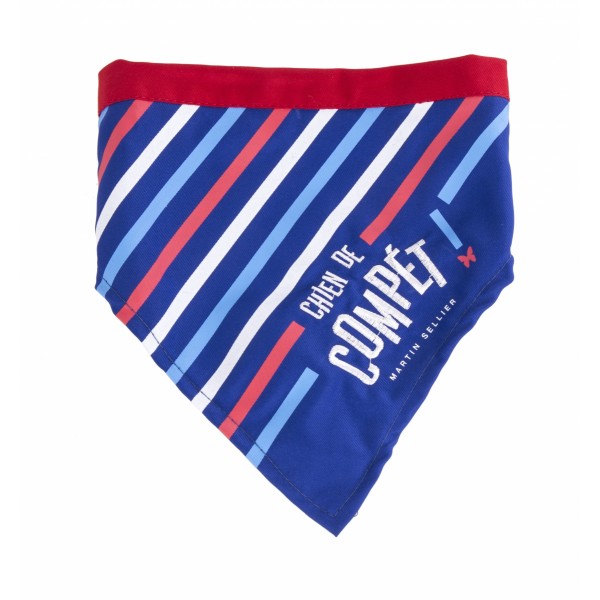 Bandana pour chien CHIEN DE COMPET collection FRENCHIE MARTIN SELLIER