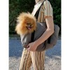 Sac de transport pour chien couleur noir PROMENADE BOBBY