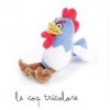 JOUET pour chien Peluche Coq tricolore MARTIN SELLIER