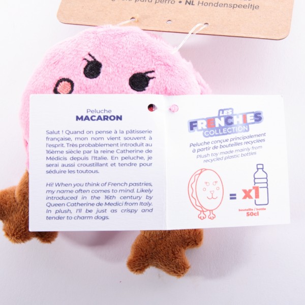 JOUET pour chien Peluche Macaron MARTIN SELLIER