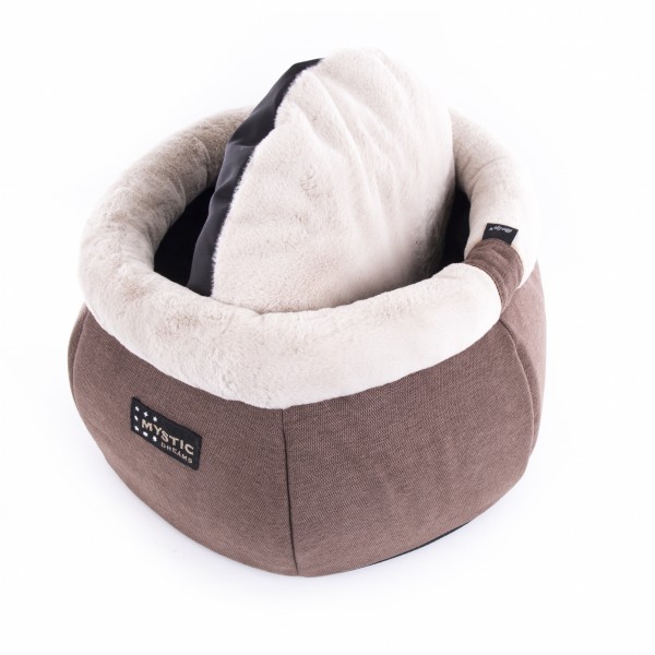 CORBEILLE pour chien et chat HAUTE RONDE couleur beige Collection MYSTIC DREAM MARTIN SELLIER