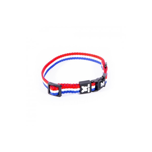 COLLIER pour chien TRICOLORE en nylon MARTIN SELLIER