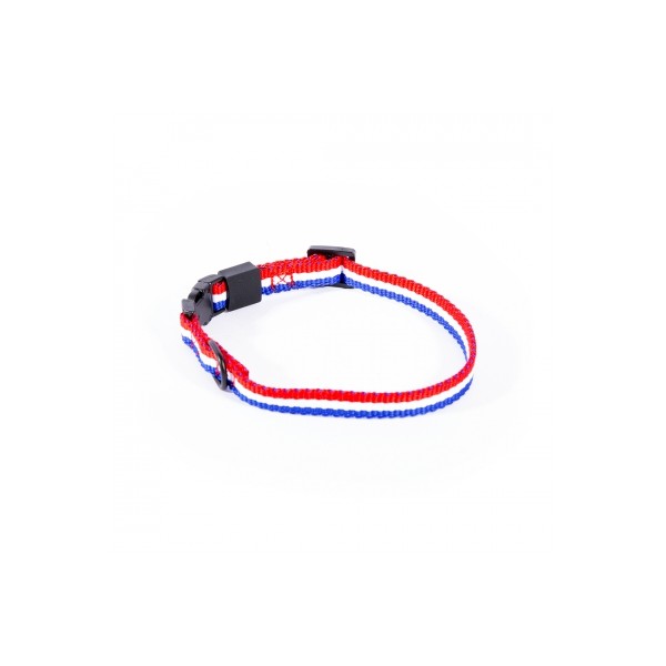 COLLIER pour chien TRICOLORE en nylon MARTIN SELLIER