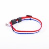 COLLIER pour chat TRICOLORE en nylon avec grelot MARTIN SELLIER