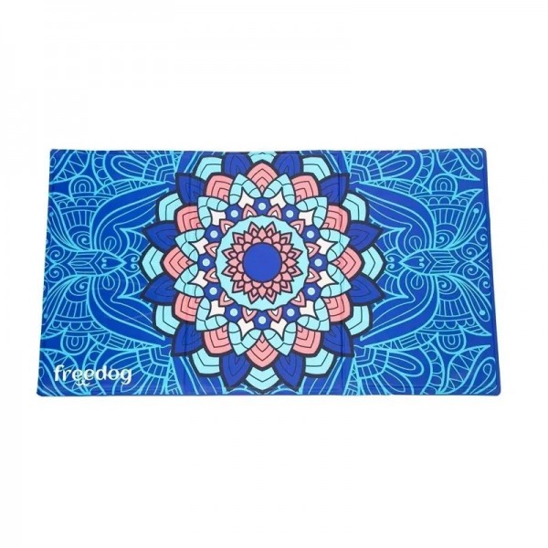 TAPIS pour chien et chat RAFRAICHISSANT MANDALA AZUL FREEDOG