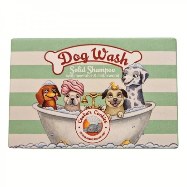 SHAMPOOING solide pour chien LAVANDE BERGAMOTE COOKA'S COOKIES