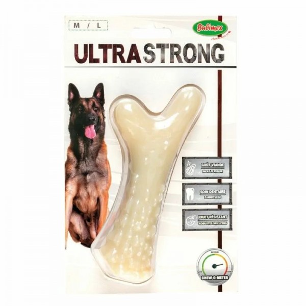 copy of JOUET pour chien Os goût viande en nylon ULTRASTRONG BUBIMEX