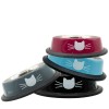 GAMELLE pour chien ou chat motif tête de chat BOBBY