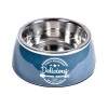 GAMELLE pour chien ou chat DELICIOUS en mélamine bleu BOBBY