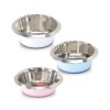 GAMELLE pour chien et chat en inox couleurs pastels CAMON