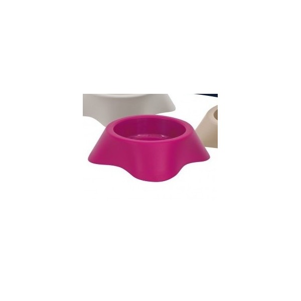 GAMELLE ROBUSTE pour chien et chat en plastique et polypropylène rose CAMON