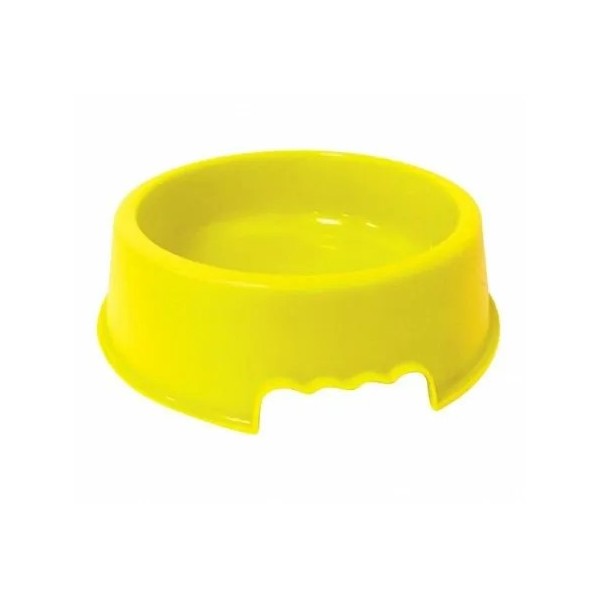 GAMELLE pour chien et chat en plastique et polypropylène jaune CAMON