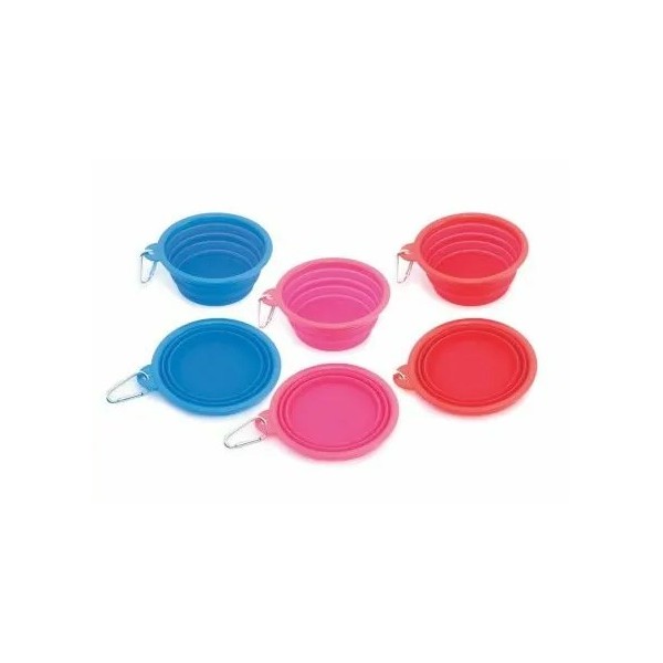 GAMELLE PLIABLE pour chien et chat en silicone CAMON