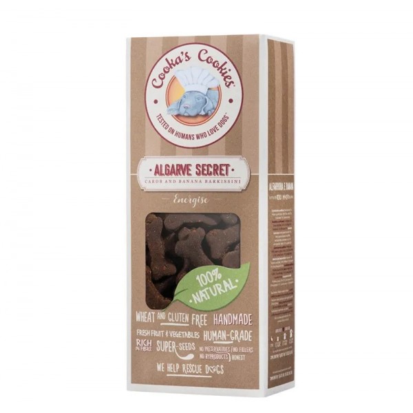 FRIANDISES SUPERFOOD pour chien LE SECRET DE L'ALGARVE COOKA'S COOKIES